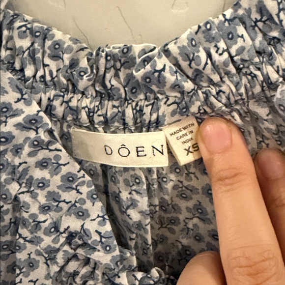 Doen Ischia Dress in Bluebell Hillside Bloom size XS - Picture 4 of 6